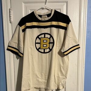 Red Jacket Black and Cream Shirt